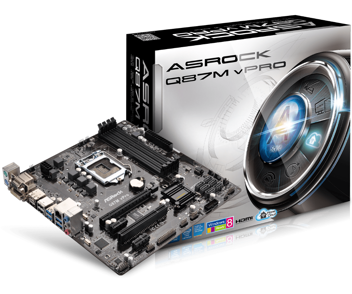 Asrock q77m vpro обзор